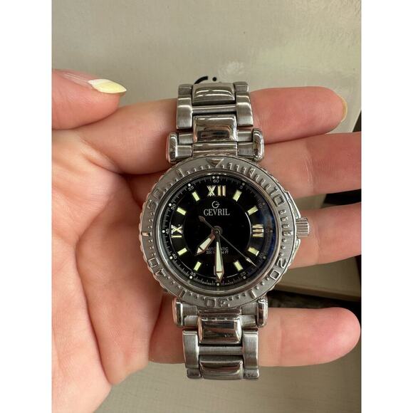 Gevril Seacloud Men's Authentic Limited Edition Steel Watch 40mm Watch 223/500 - Picture 4 of 12